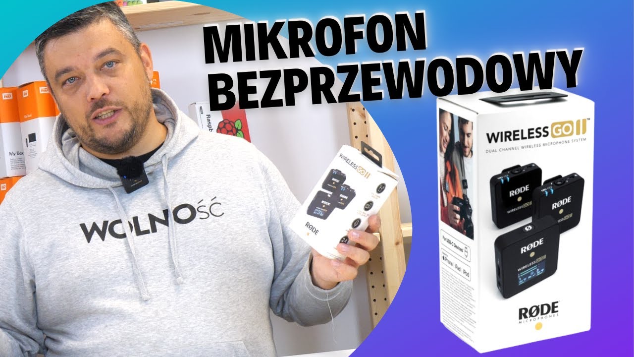 Rode Wireless Go II z dwoma mikrofonami - test jakości dźwięku