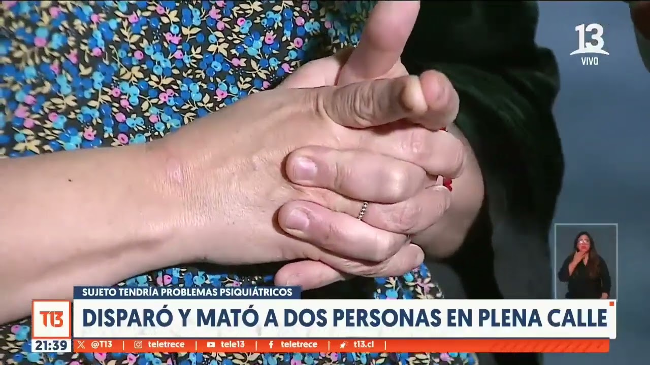 Sujeto disparó contra cinco personas y mató a dos en plena vía pública en La Cisterna
