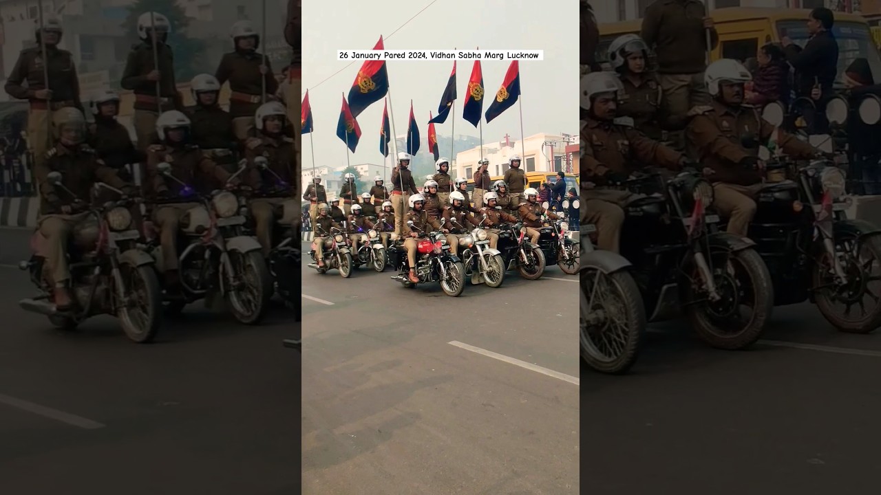 26 January Pared 2024|| Vidhan Sabha Marg Lucknow|| #lucknow #vidhansabha #paredes #26january