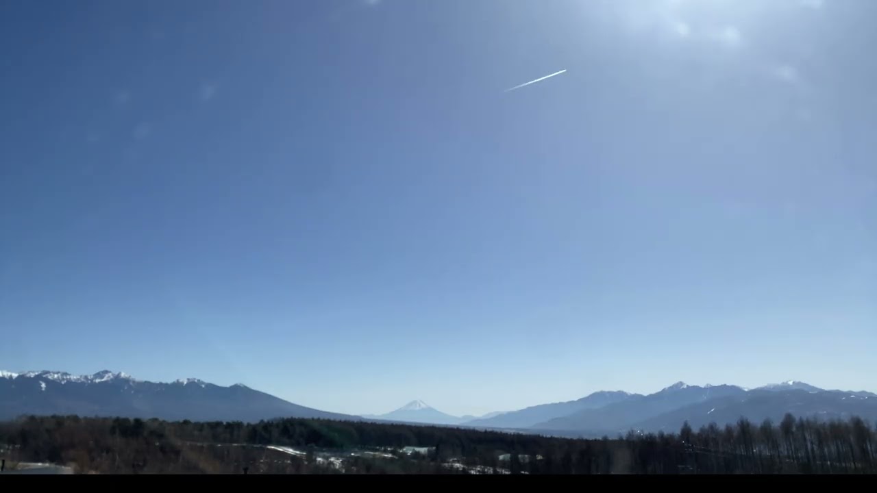 雲の舞　Dance of the clouds February 19, 2026  雲の無い日
