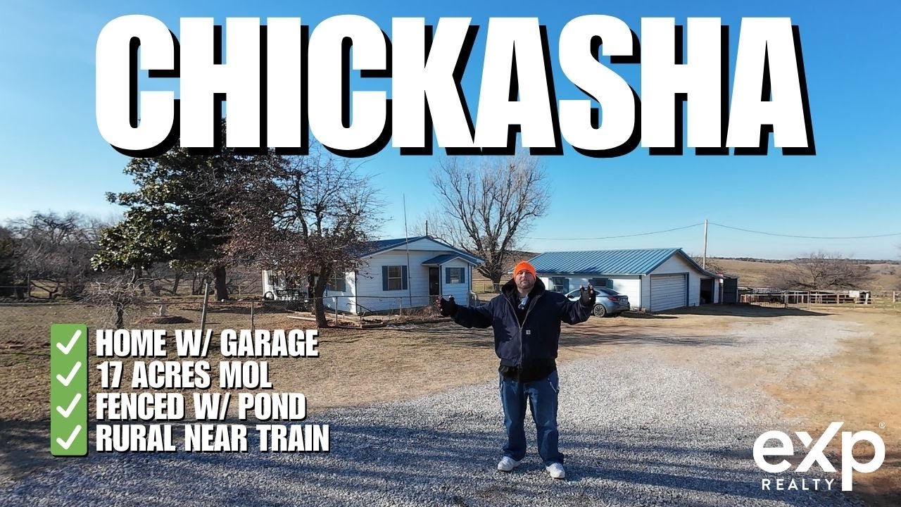 Living in Oklahoma | Rural Homestead Home with Land in Chickasha, OK | Hobby Farm in Oklahoma