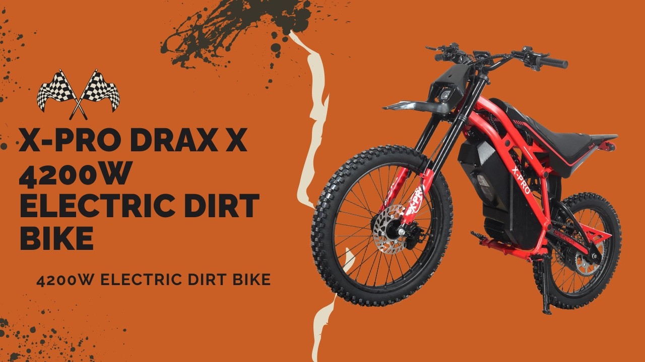 4200W Electric Dirt Bike Test – X-PRO Drax X Performance Breakdown