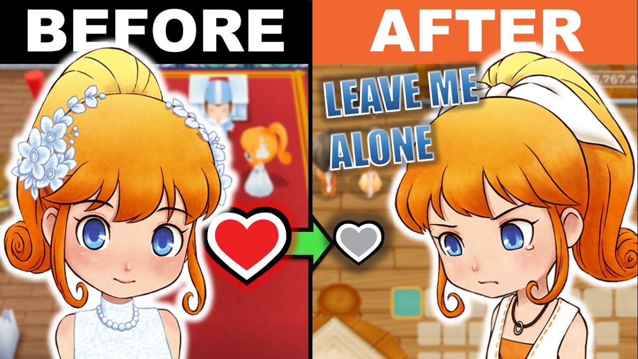 Ran Unhappy Marriage | Story of Seasons: Friends of Mineral Town