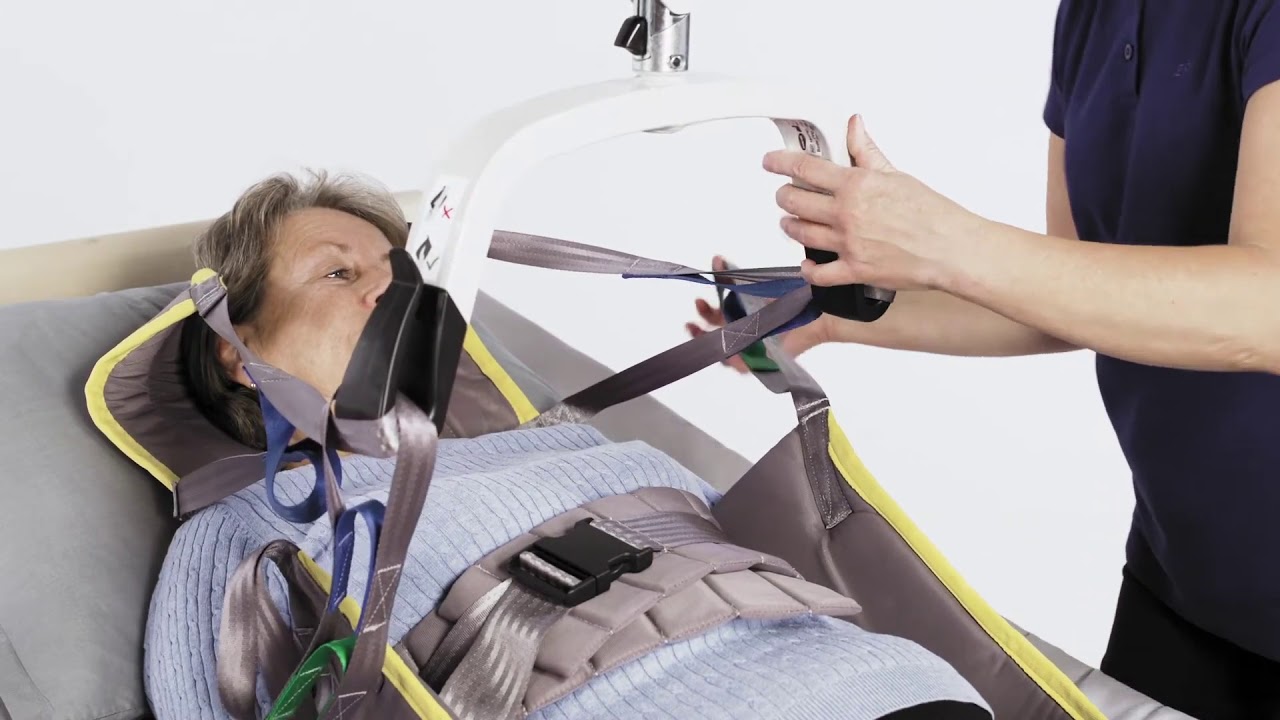 Invacare Slings - Hygiene (Dress Toileting) High Sling How To Video