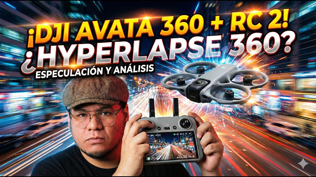 AVATA 360 con HYPERLAPS y MÁS