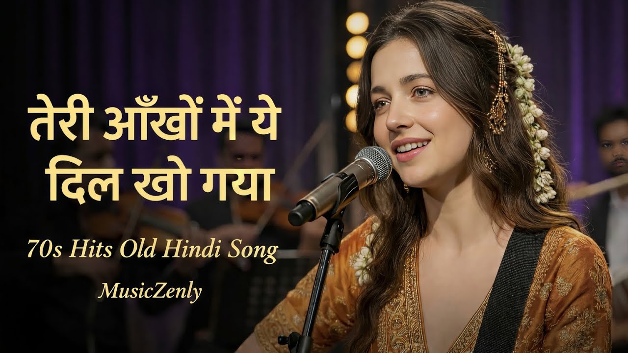 Teri Aankhon Mein Ye Dil Kho Gaya | 70s Hits Old Hindi Song | Sadabahar Gaane | MusicZenly 