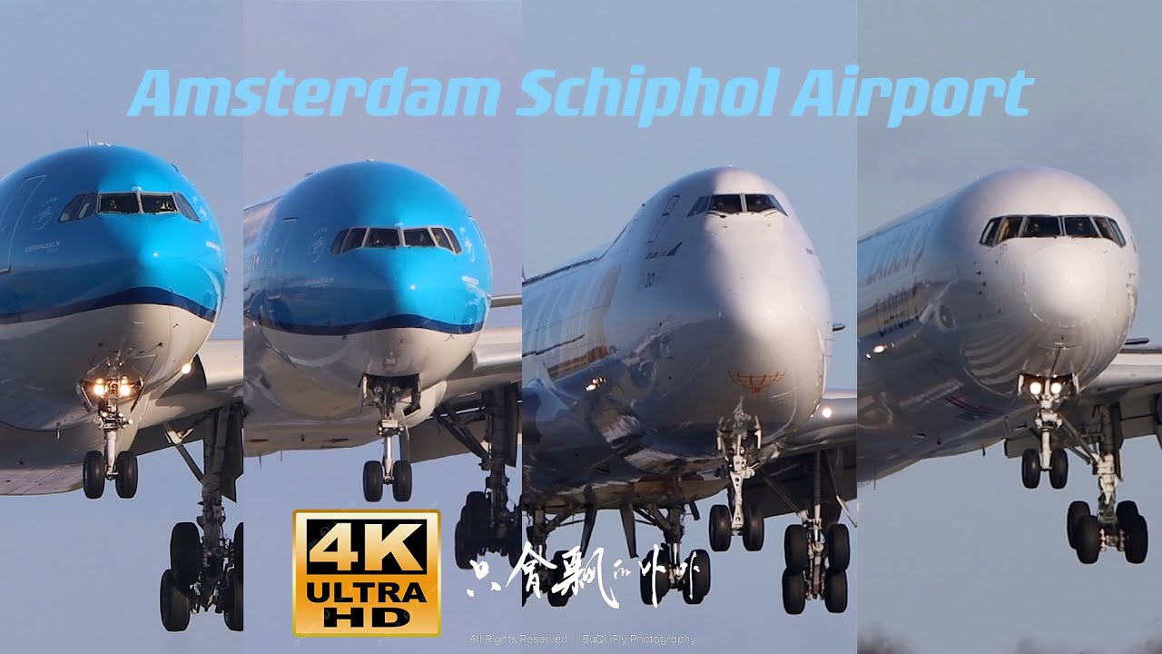 Amsterdam Schiphol Airport Plane Spotting [1]