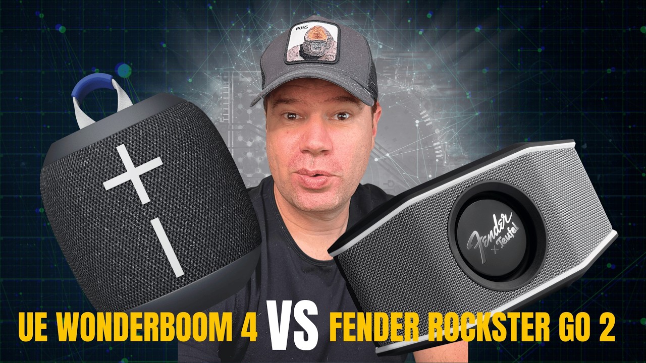 Battle of the Bluetooth Speakers: UE Wonderboom 4 vs Fender Rockster Go 2 
