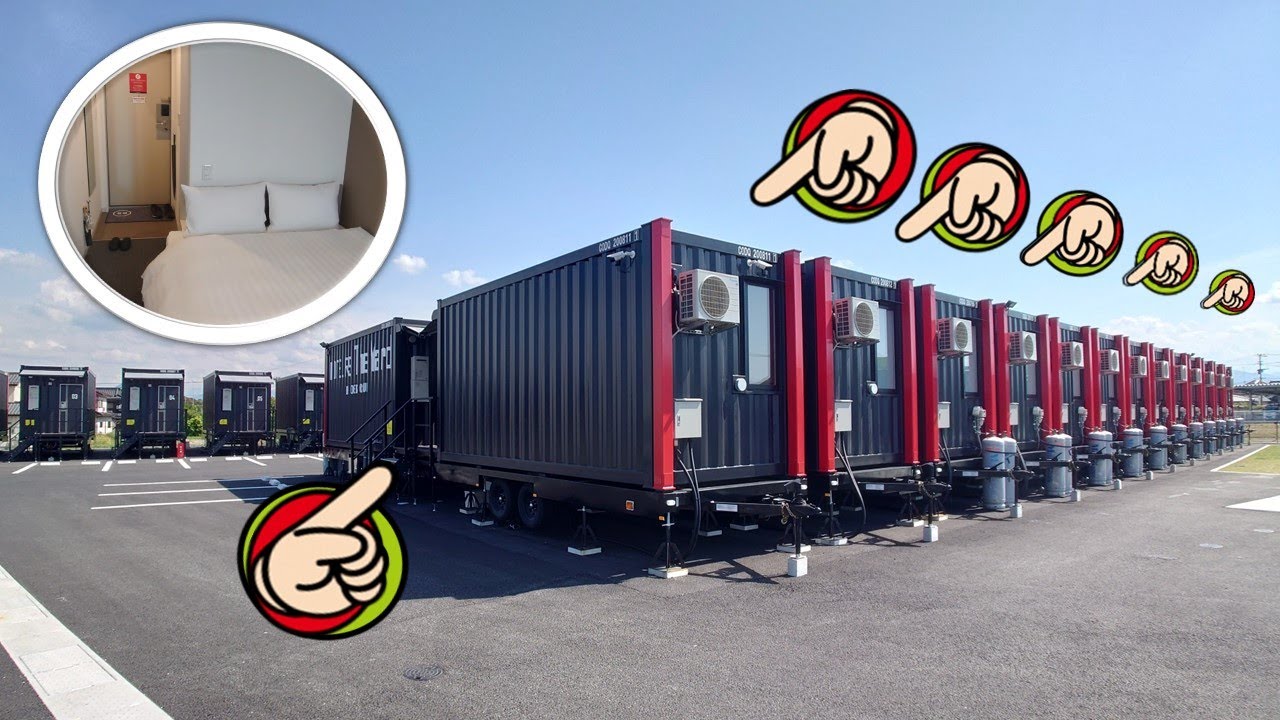 【大分：新型コンテナホテル】HOTEL R9 The Yard中津 😪快適な客室を備えたホテルへの宿泊🏯中津城と⛩️宇佐神宮Japan's31 most beautiful places【CC：字幕】