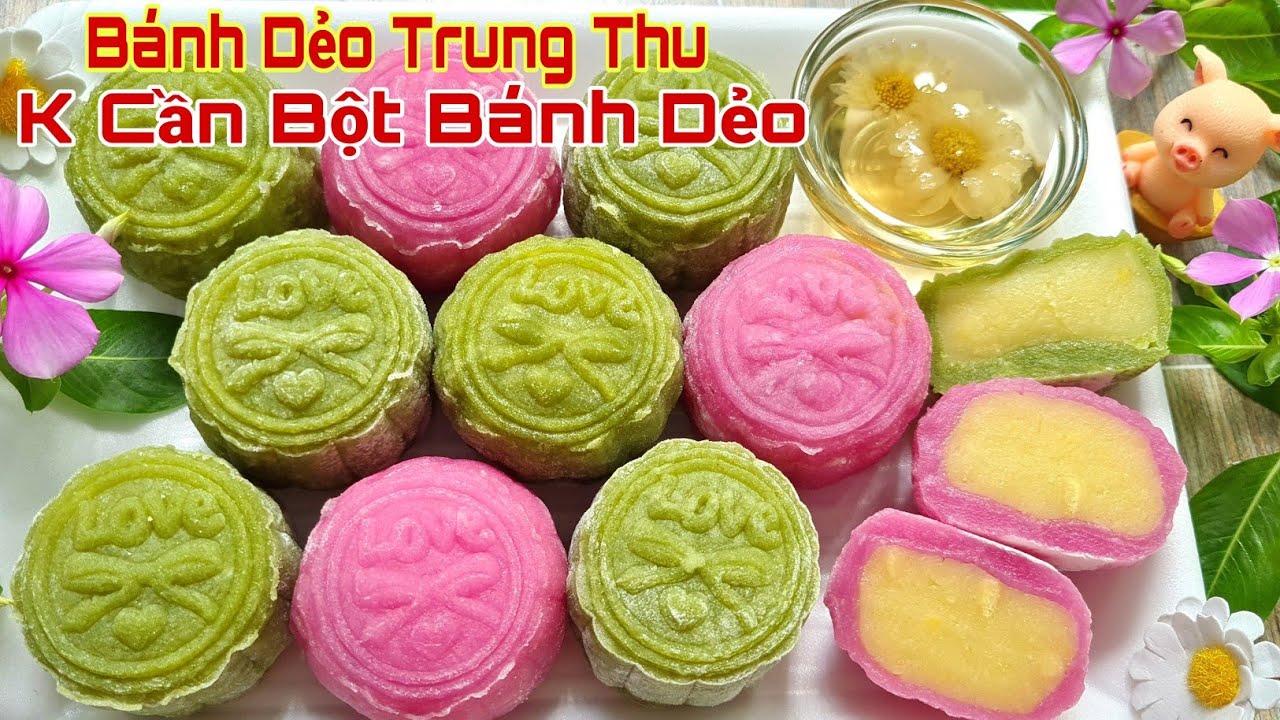 Cách Tự Pha Bột Làm Bánh Trung Thu Dẻo Rất Dễ Và Nhanh