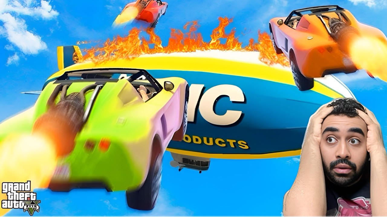 (حقيقة او كيس) انصدمت 😳 انك تقدر تدخل بالمنطاد تحت الماء🌊 في قراند ٥ GTA5🤯!!!