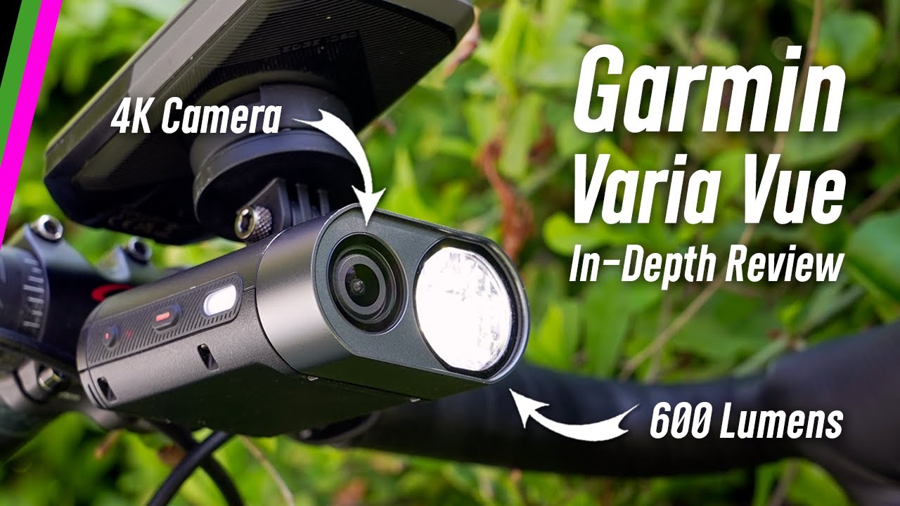 Garmin Varia Vue Headlight/Camera Review - A Dashcam for Cyclists!