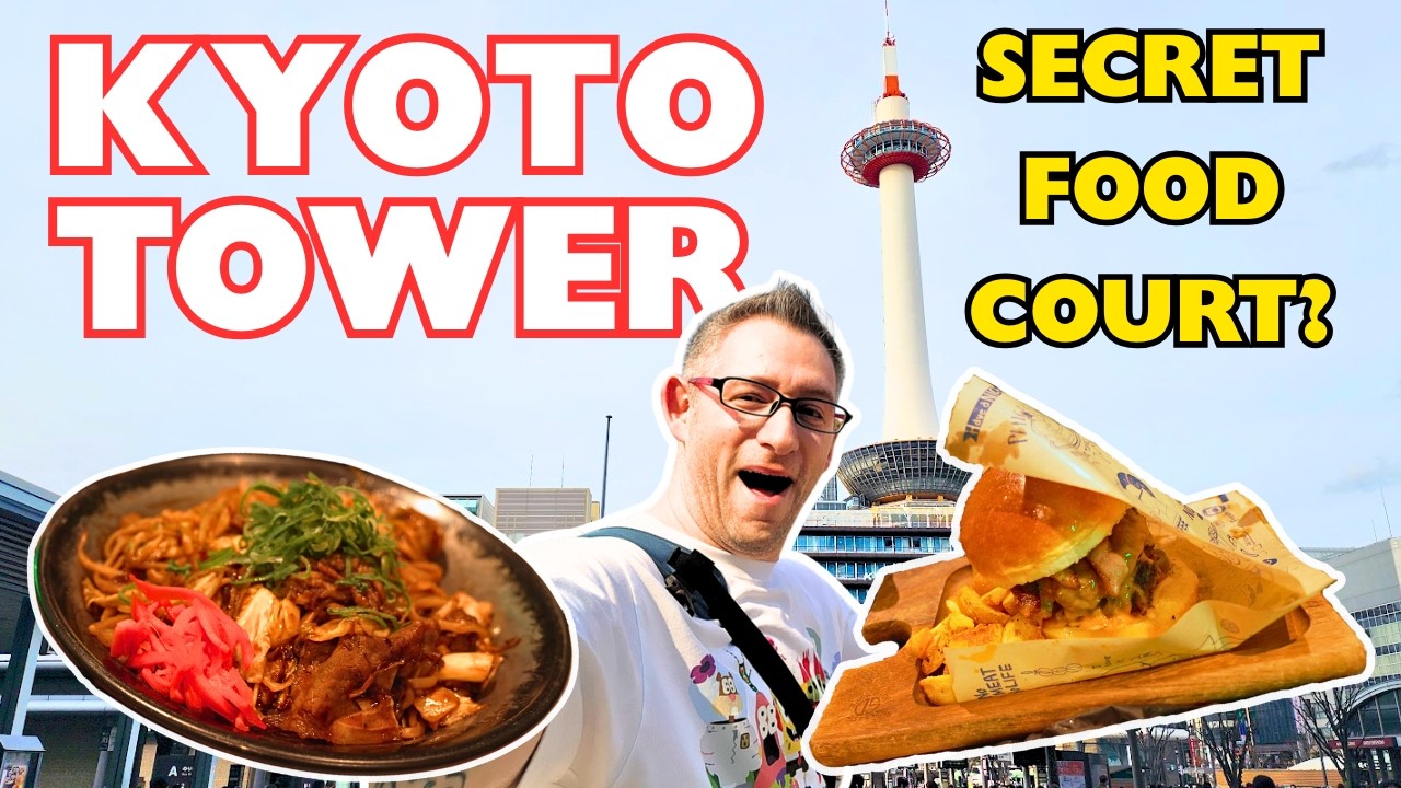 MUST EAT: Kyoto Tower's Underground Food Hall!