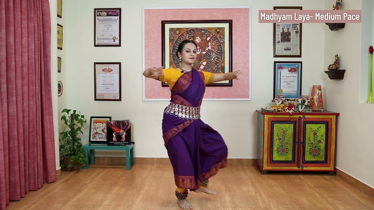 Odissi Step Practice -  Chauka 5