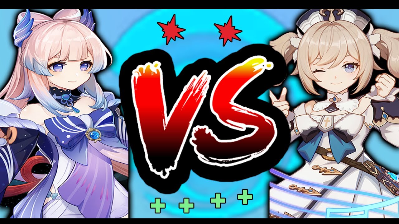 Kokomi Vs Barbara Healing And Damage Showdown - Genshin Impact