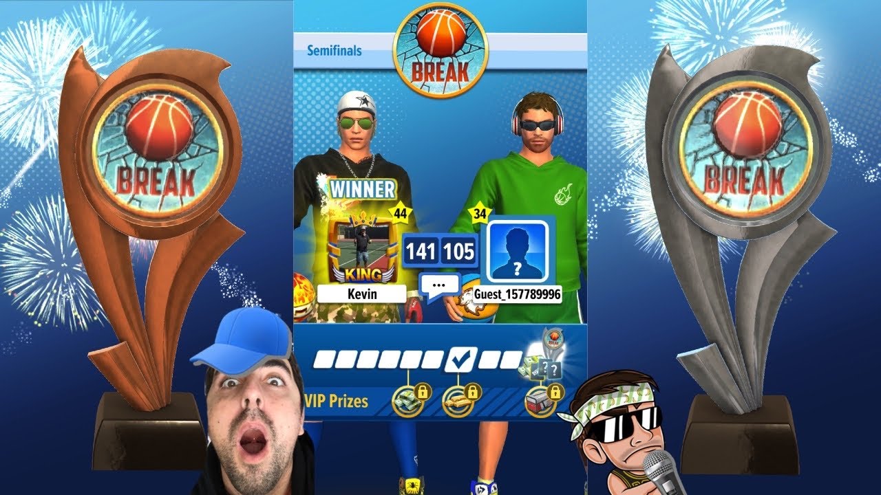 Basketball Stars Break Event Results and Epic Basketball Stories