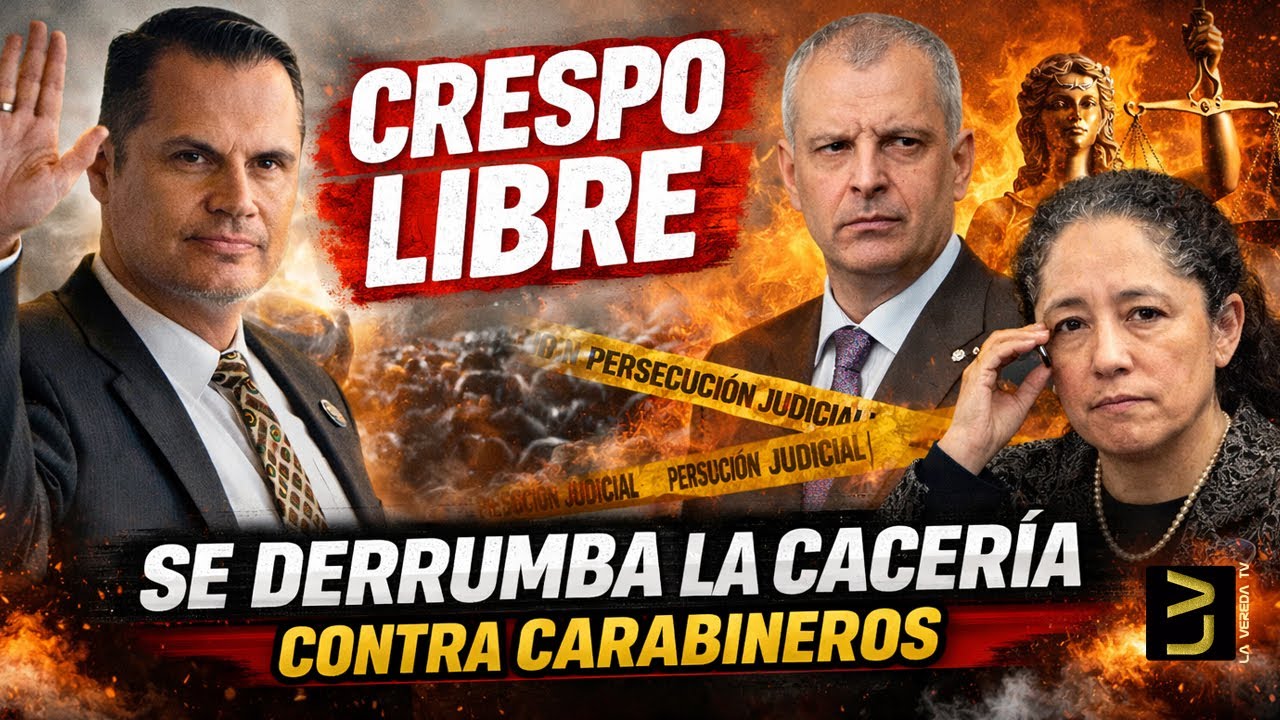 Crespo libre: se derrumba la cacer&iacute;a contra Carabineros