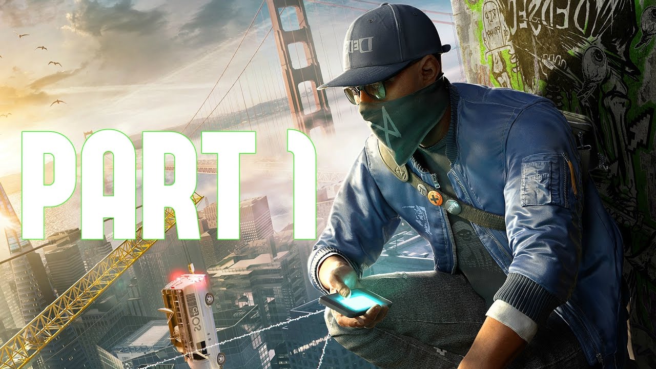 Watch_Dogs 2 Walkthrough Part 1 - First Hour! (PS4 Commentary)
