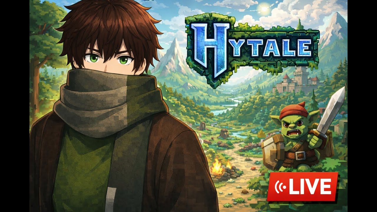 First Time Playing HYTALE SOLO! 🌎 New World, Chaos & Adventure