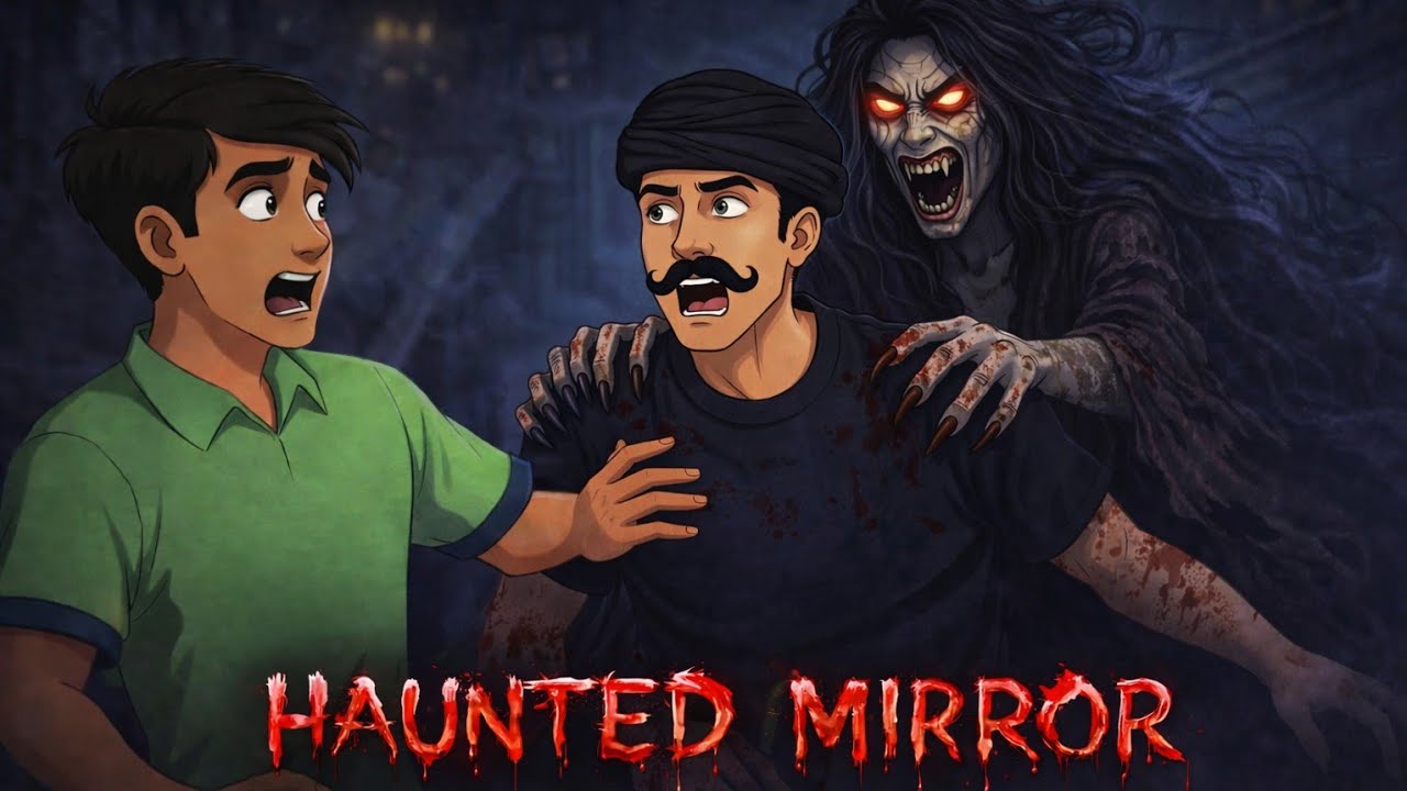 Bhootiya Aaina | Khofnakh Horror Kahani || Ek Purani Haveli Aur E Shraapit Aaina! @GrimHollow007