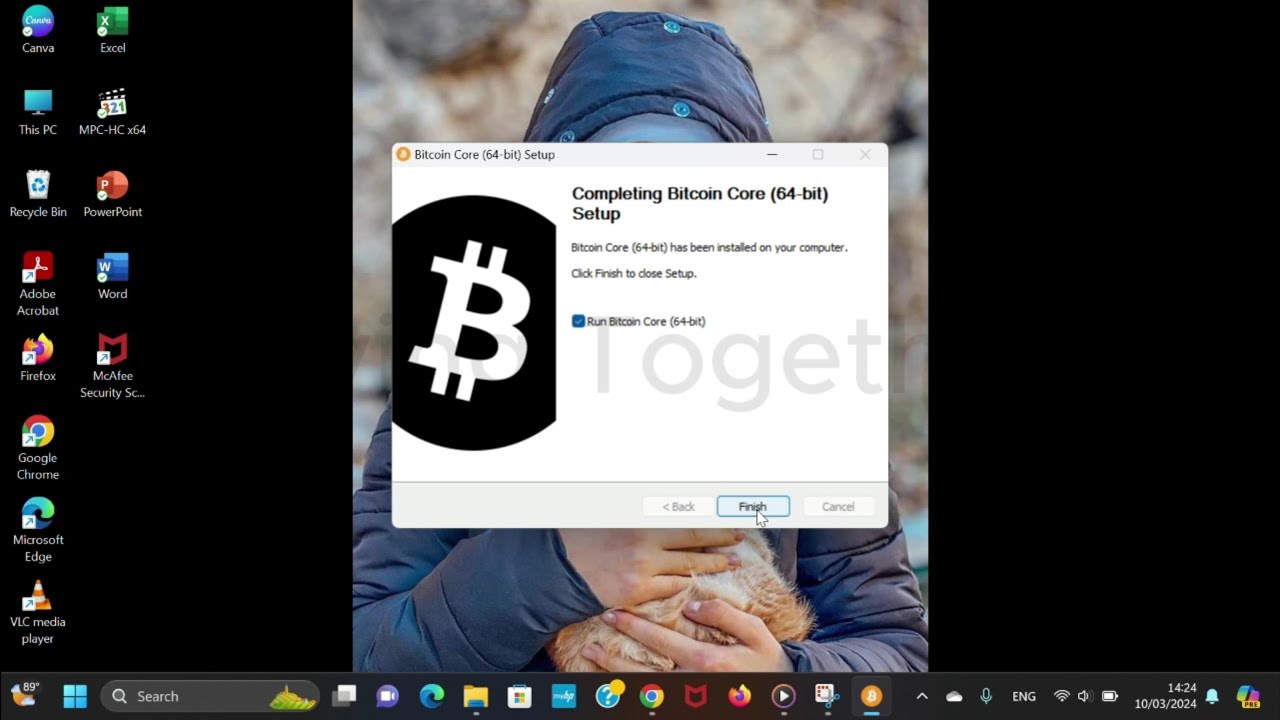 CARA SAYA MENGINSTALL, MENJALANKAN BITCOIN CORE, DAN MEMBUAT WALLET DI BITCOIN CORE