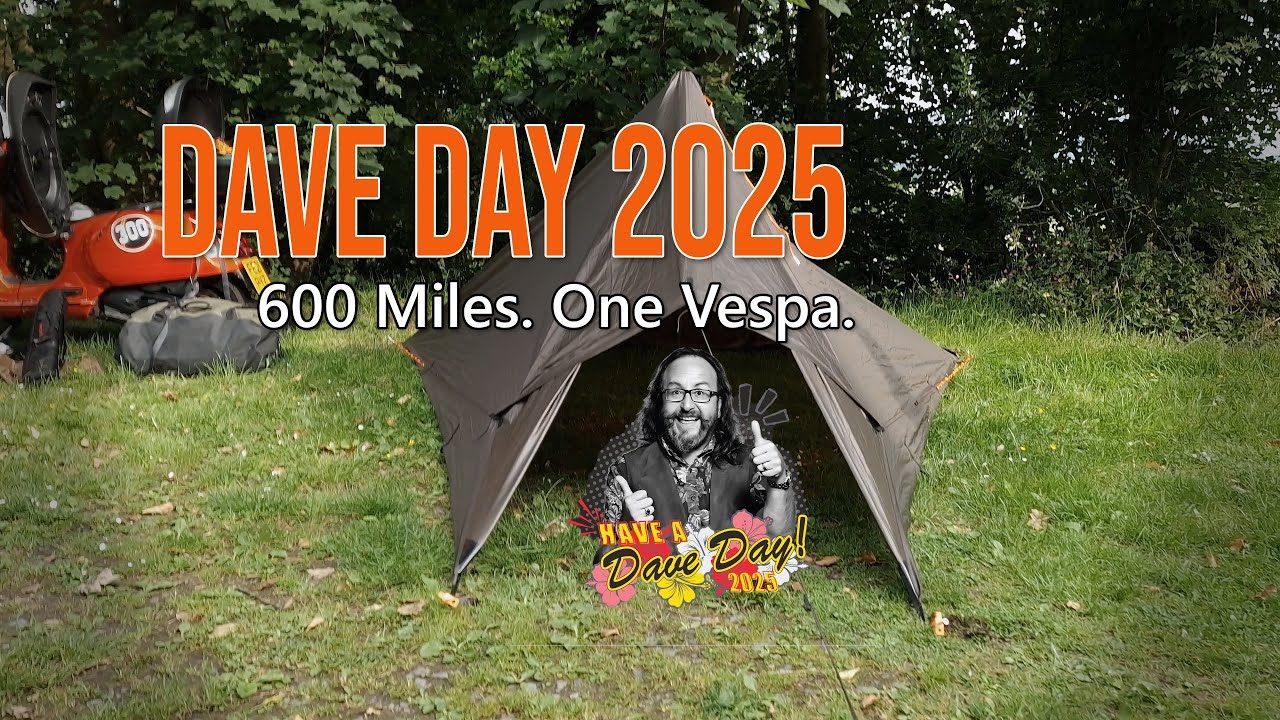 600 Miles on a Vespa – Dave’s Day 2025 Tribute Ride (Full Story)