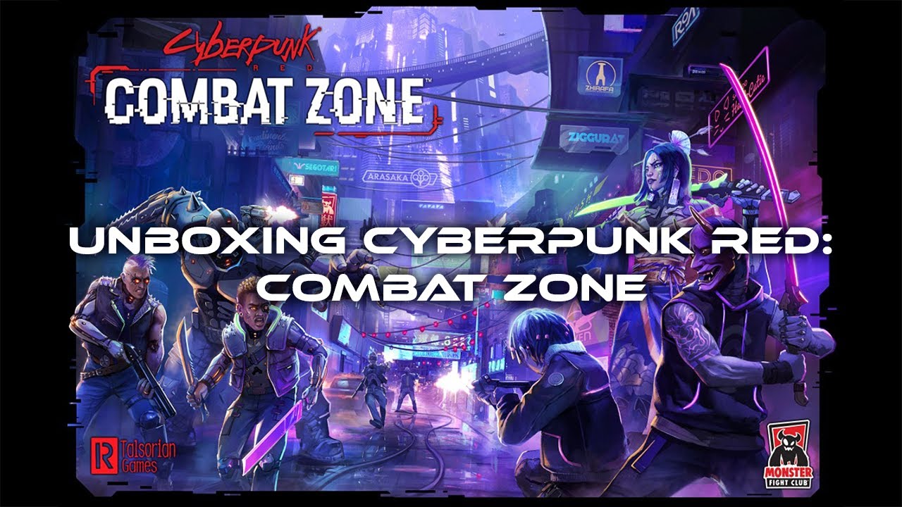 Cyberpunk Red: Combat Zone Unboxing