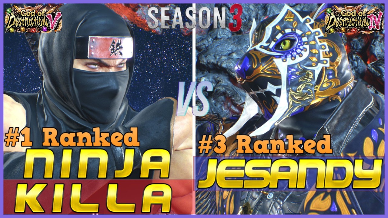 T8 ▰ NINJAKILLA (#1 Ranked Law) Vs JESANDY (#3 Ranked King) ▰ Tekken 8 SEASON 3 High Level Gameplay