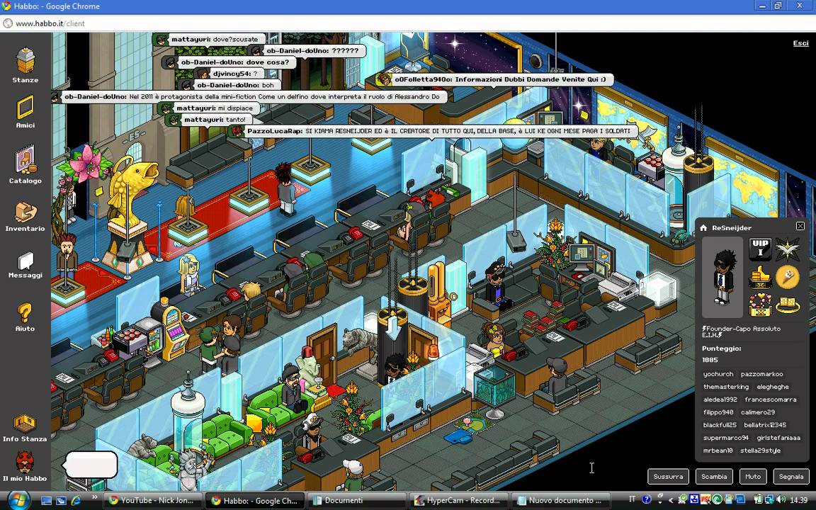 Habbo: Esercito Italiano Habbo(E.I.H) : ReSneijder