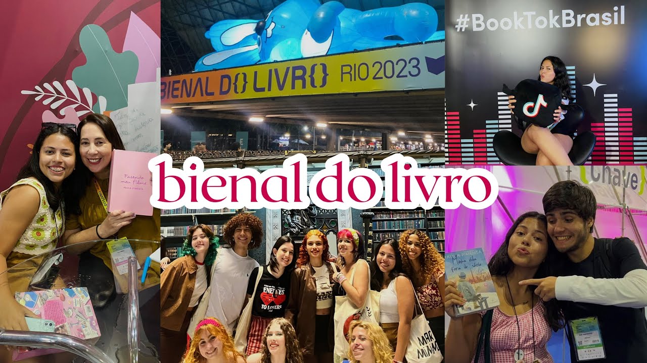 fui pro rio de janeiro para a BIENAL DO LIVRO 2023 | vlog completo!