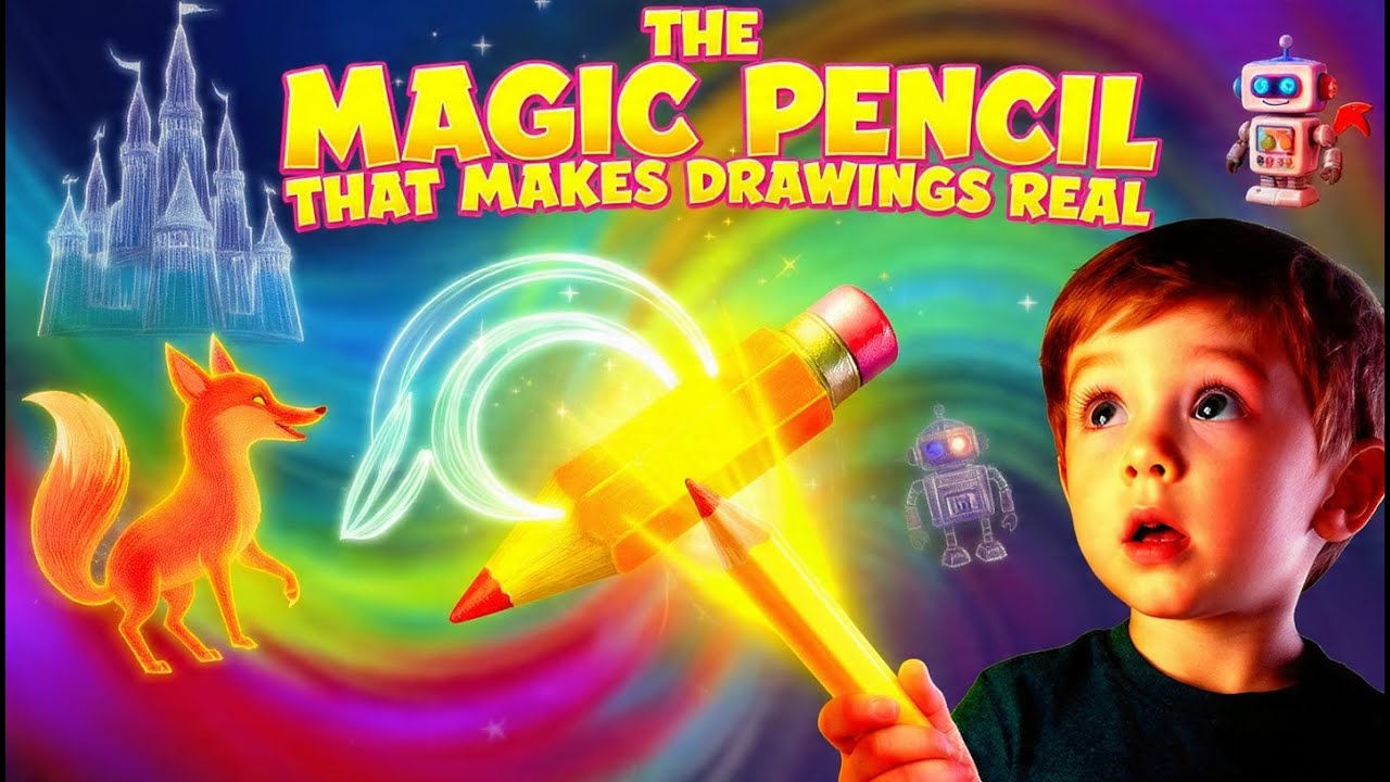 The Magic Pencil That Makes Drawings Real
