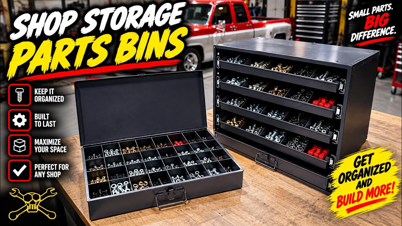 You Need This Tool - Episode 116 | Shop Storage Parts Bins by Durham MFG