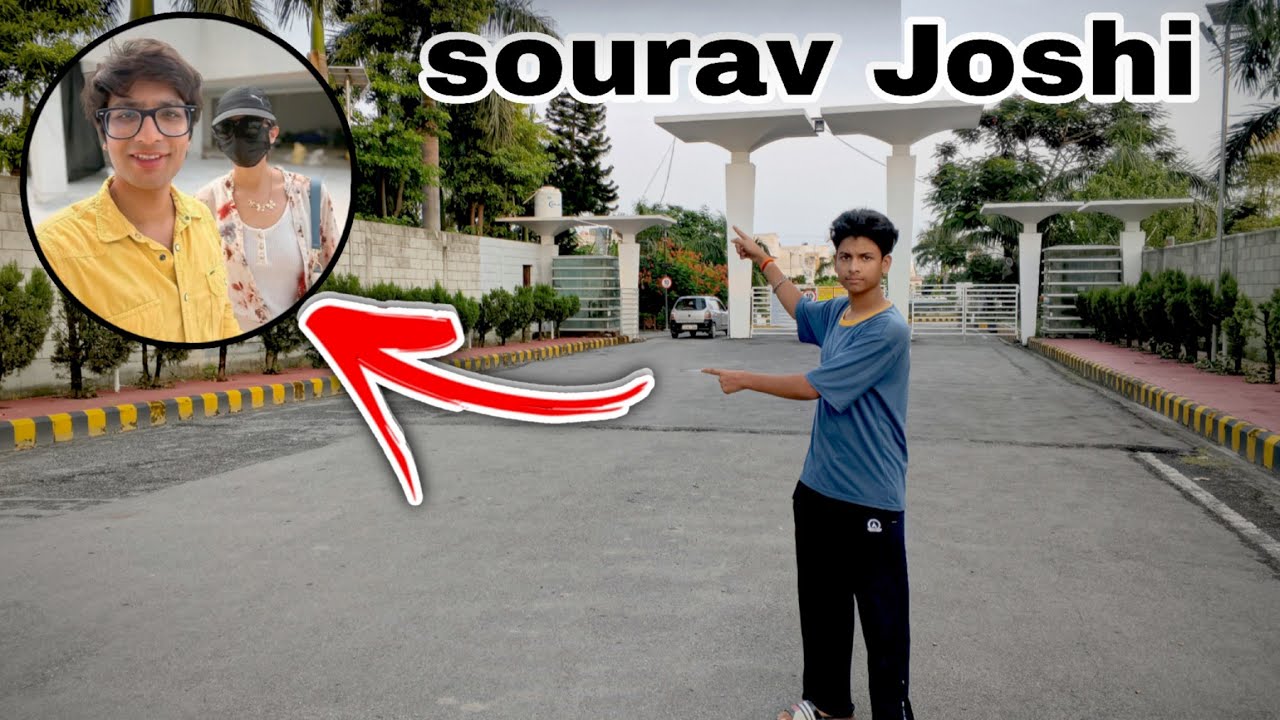 Sourav Joshi apni wife ke sath mil gaye guys 😍 daily vlogging (35) @souravjvlogs @parasSharma82736
