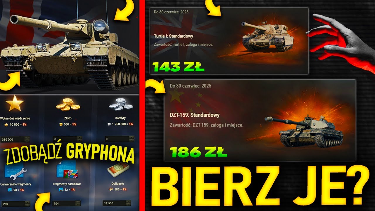 Zdobądź Gryphona już JUTRO! |  DZT-159 + Turtle - musisz je mieć?