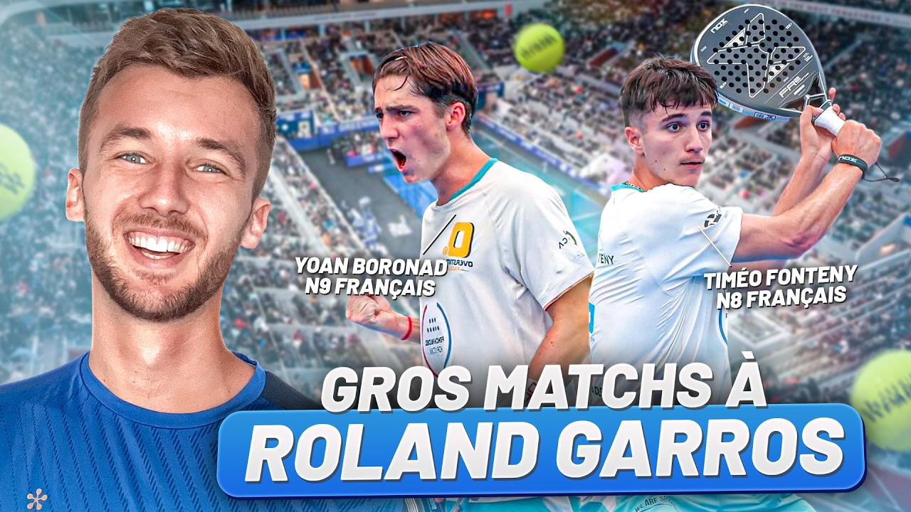 MATCHS EXCEPTIONNELS À ROLAND GARROS ! Q2 Alpine Paris Major