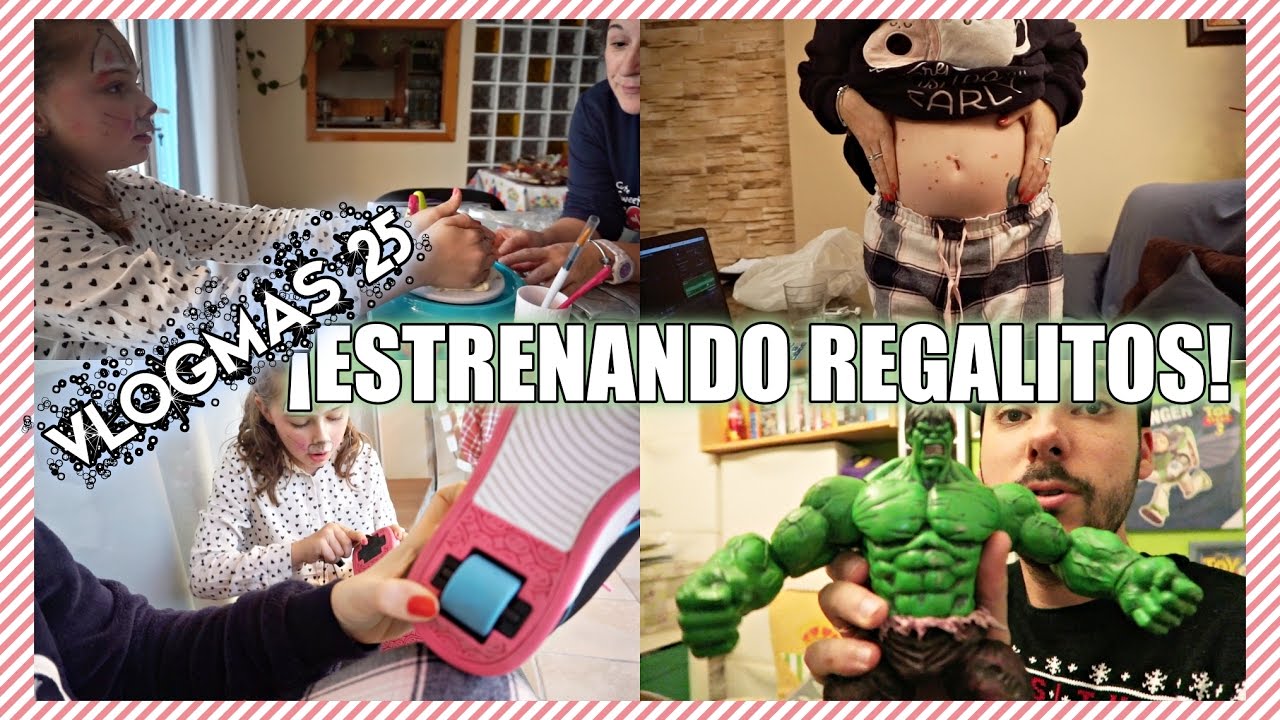 ESTRENANDO LOS REGALOS DE NAVIDAD! | BARRIGA 12 SEMANAS ❄️ VLOGMAS DÍA 25 ❄️