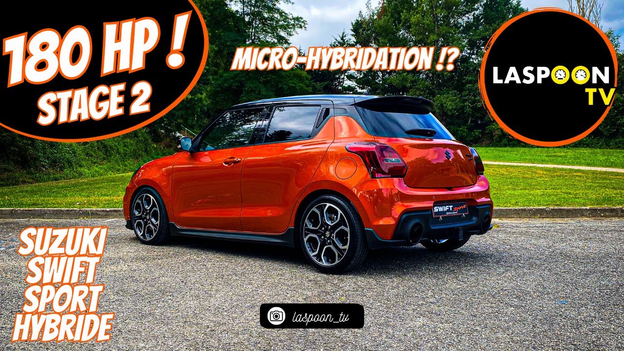 SUZUKI SWIFT SPORT 2023, STAGE 2 sur une MICRO HYBRIDE !? 🤔