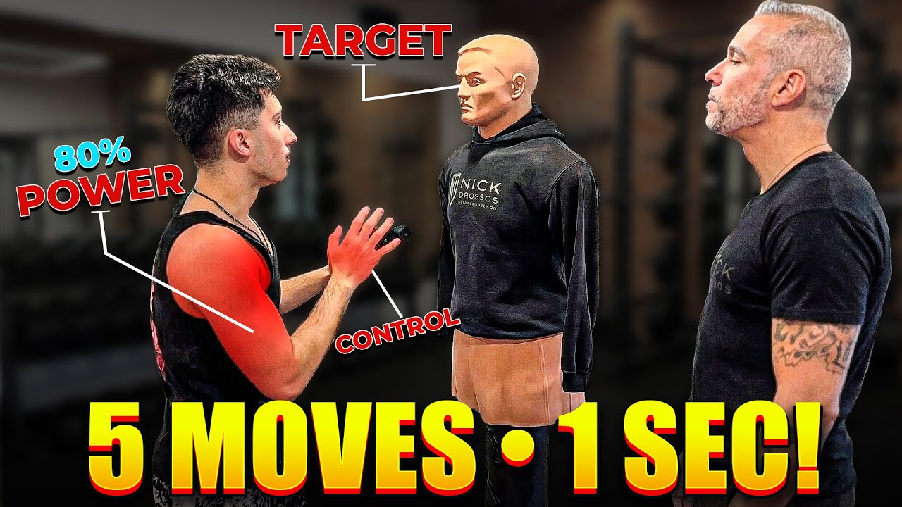 5 ударов, чтобы закончить бой за 1 секунду