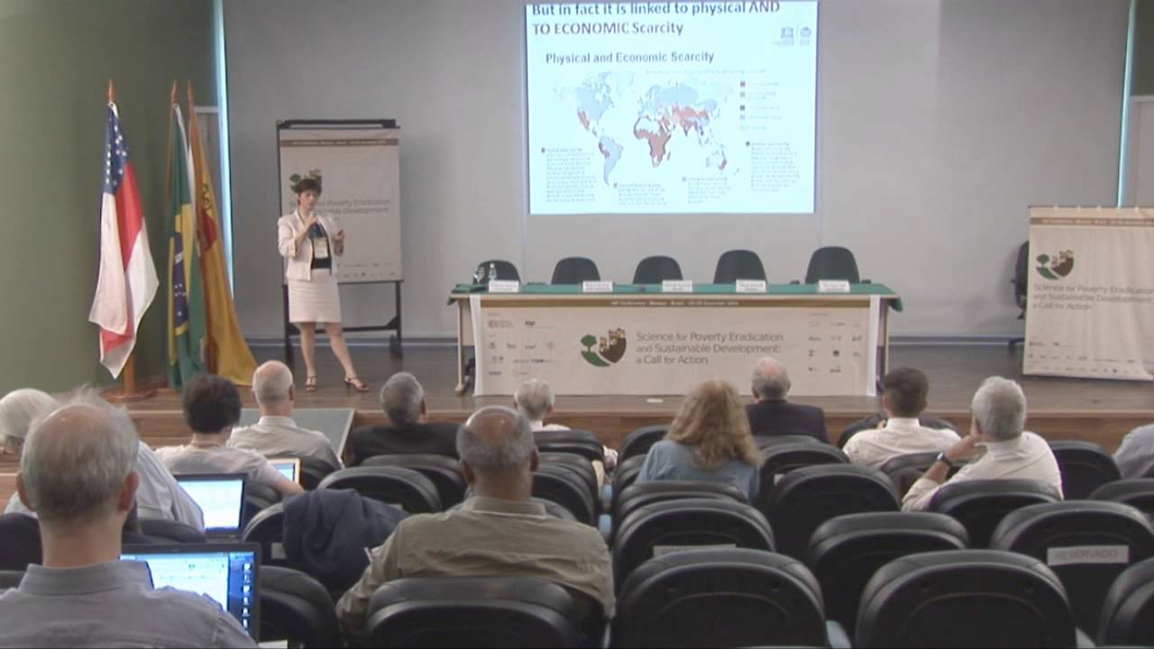 Science for Poverty Eradication and Sustainable Development - Session 2 - Blanca Jiménez (Part 1)