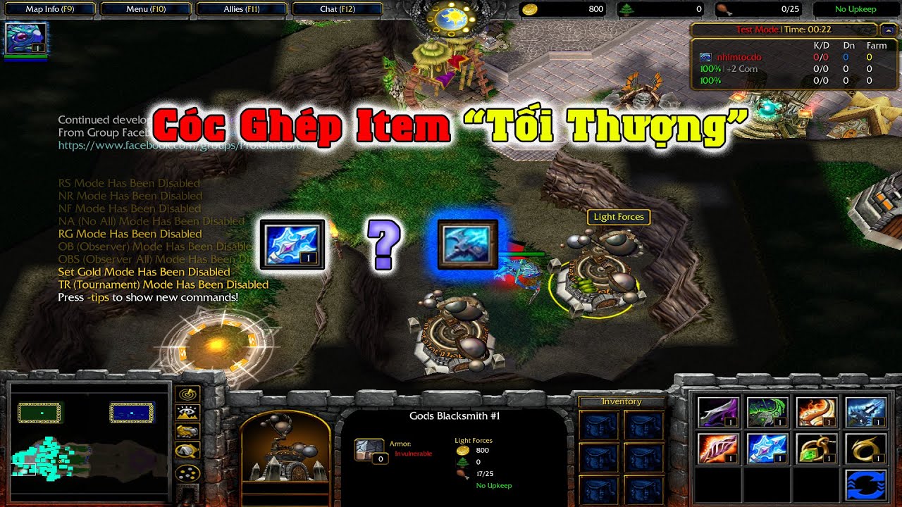 Cóc vs Búa Lùn | Ghép Item Tối Thượng 