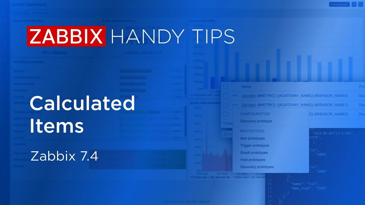 Полезные советы от Zabbix: Расчетные элементы