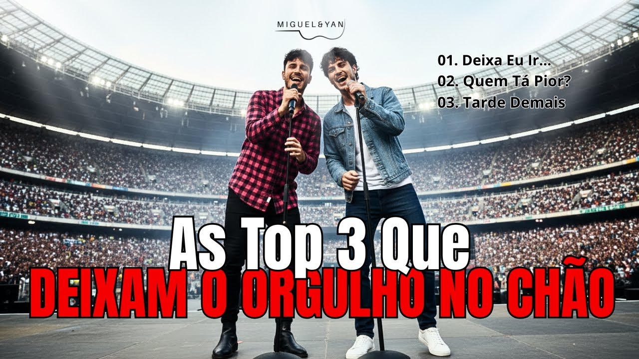 AS TOP 3 QUE TODO EX DEVERIA OUVIR | Miguel & Yan | Sofrência | Modão | Sertanejo Dolorido