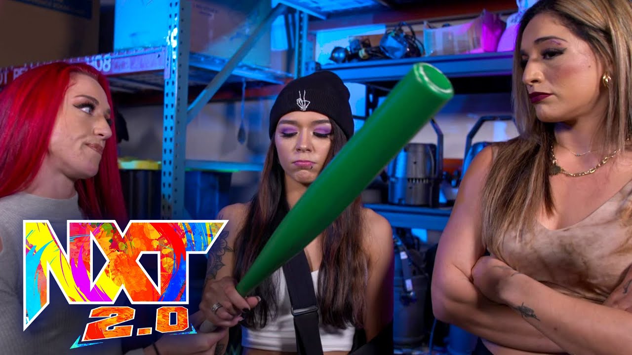Кей Ли Рэй неожиданно преподнесла подарок Коре Джейд и Ракель Гонсалес: WWE NXT, 7 декабря 2021 г...