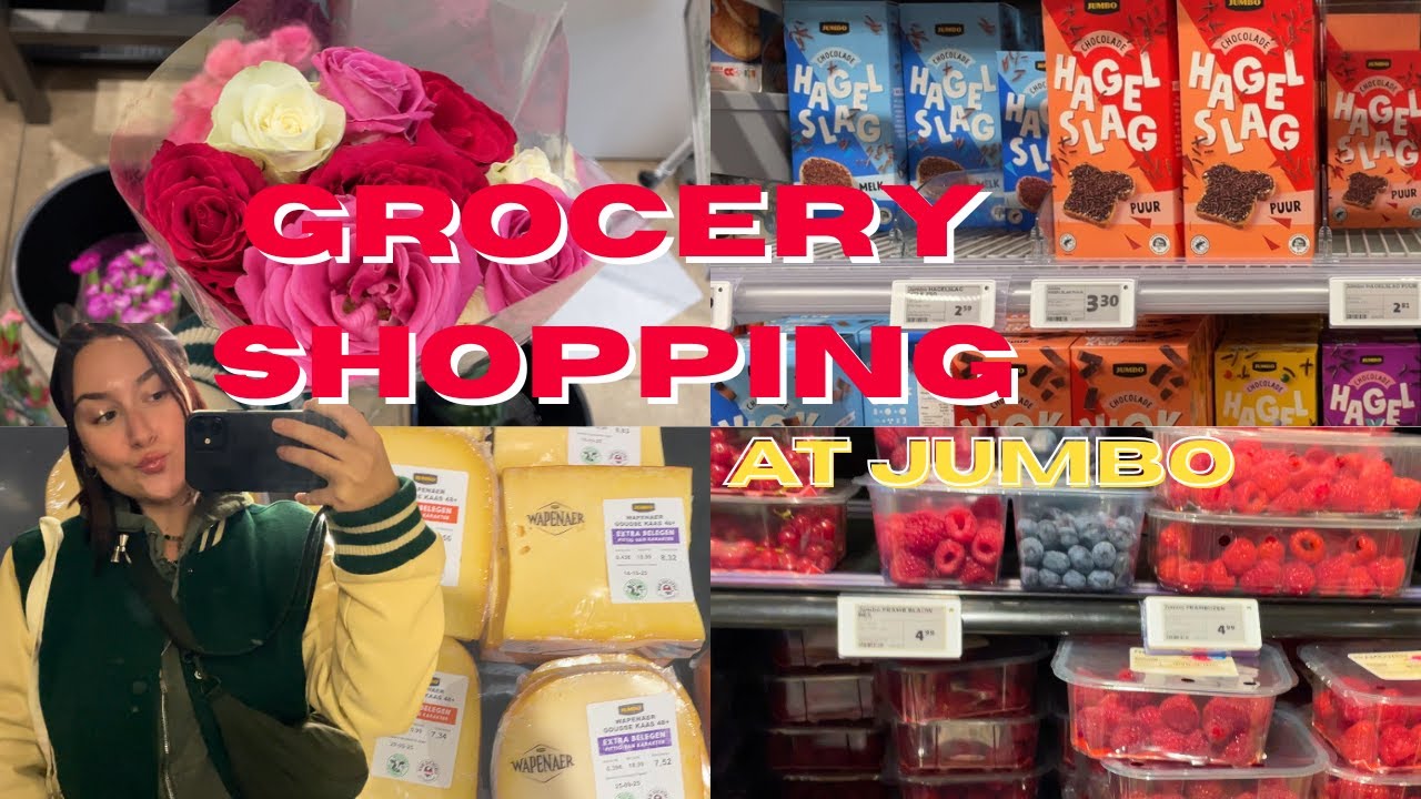 Come with me to a dutch grocery store 🛒🇳🇱 | Grocery shopping at Jumbo