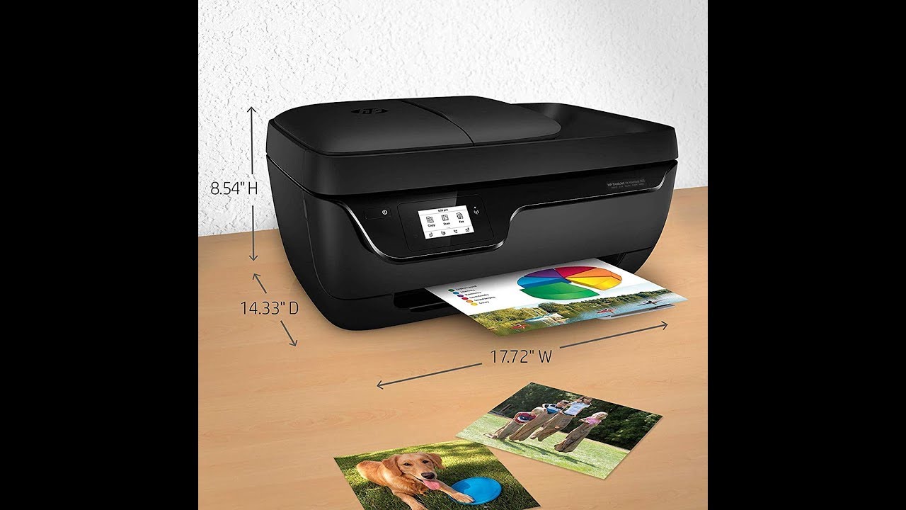 HP DeskJet 3835 All-in-One Ink Advantage Wireless Colour Printer (Black) with Auto-Document Feeder