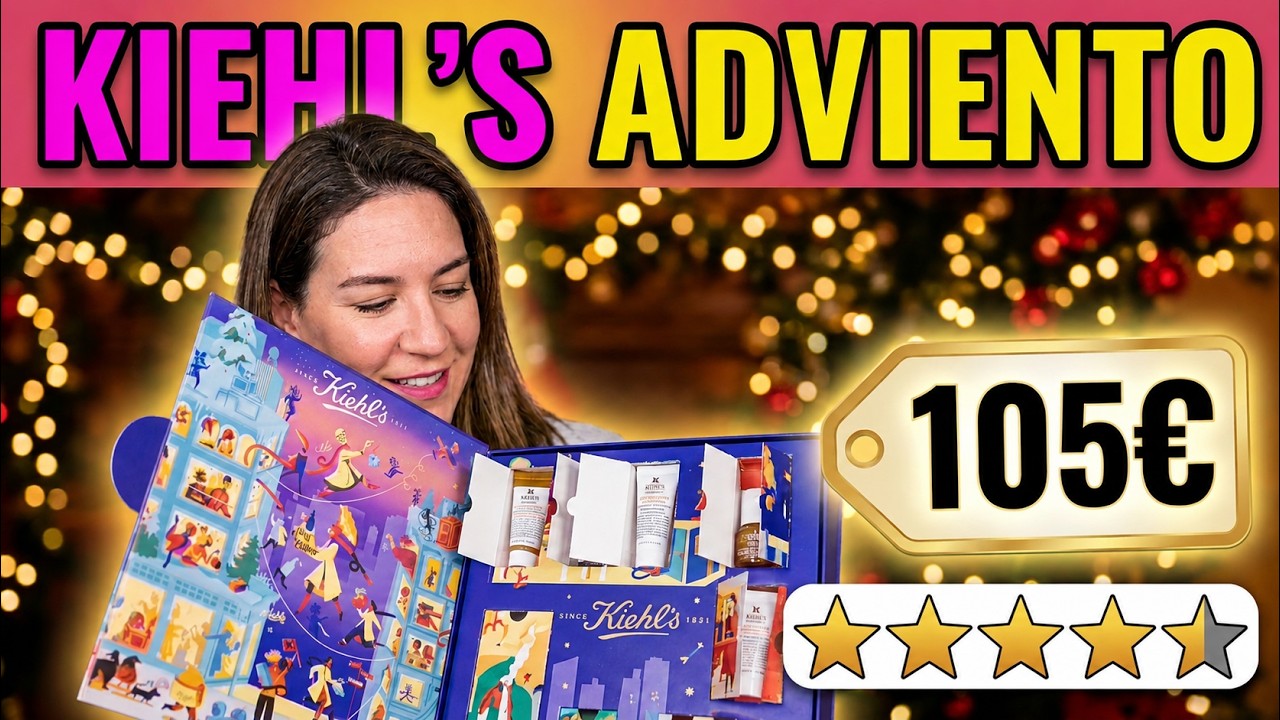 CALENDARIO DE ADVIENTO 2023 KIEHL'S ESTÁ MUY COMPLETO 105,00€💵VALE SU PRECIO? /*Mimim.makeup*