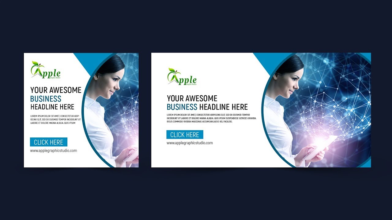 Facebook Ads Campaign Banner Design - Photoshop Tutorial