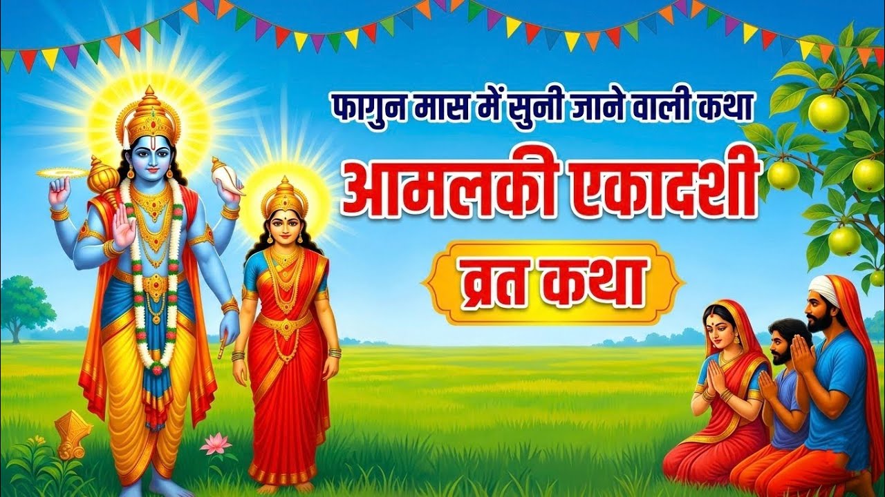 आमलकी एकादशी व्रत कथा | Aamlaki ki ekadashi vrat katha | Ekadashi vrat katha | Aamlaki ekadashi 2026