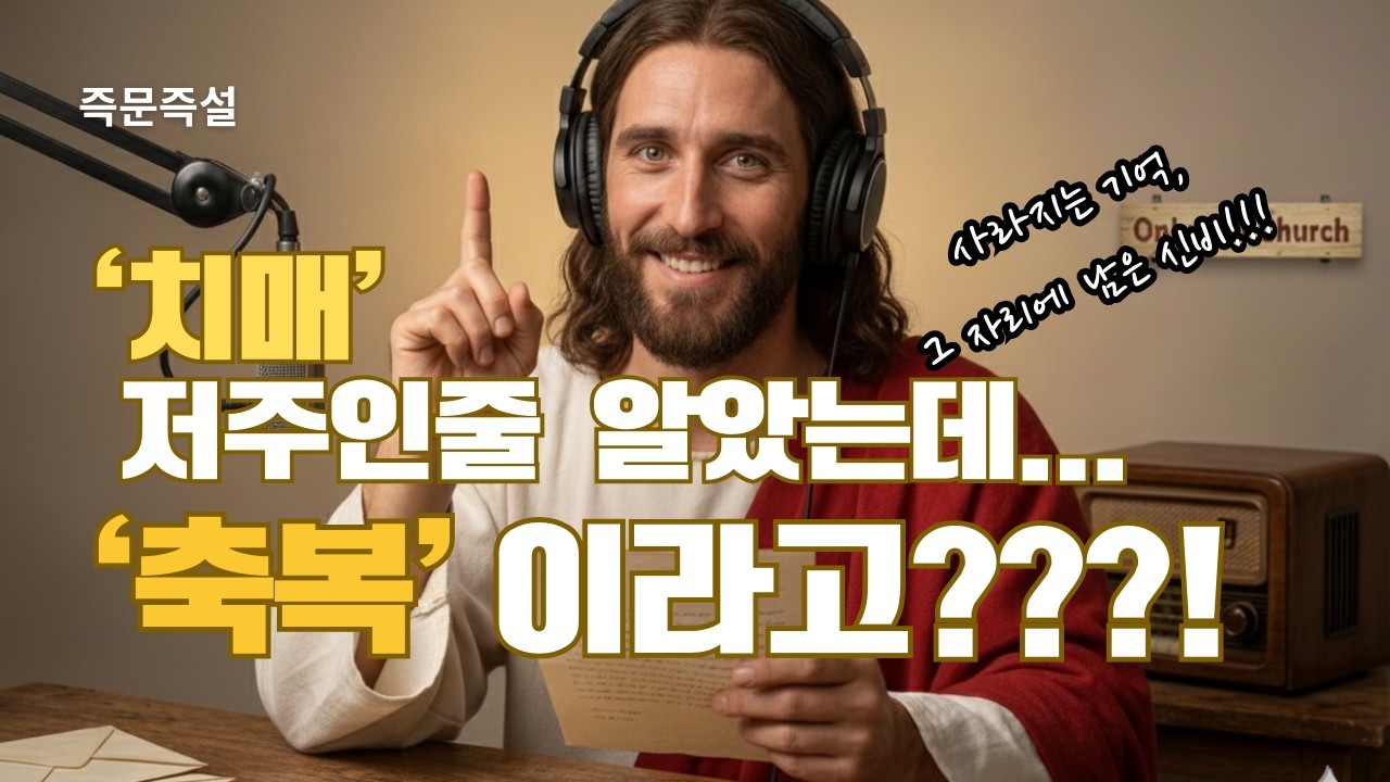 즉문즉설 | 치매 노인이 허공을 보고 웃는 진짜 이유