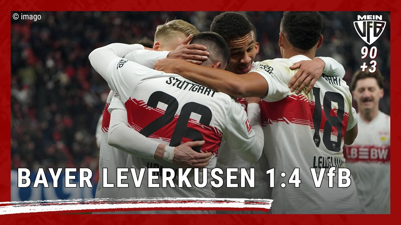 Dominanter Sieg in Leverkusen 🤩 | Bayer Leverkusen 1:4 VfB | MeinVfB ⚪️🔴